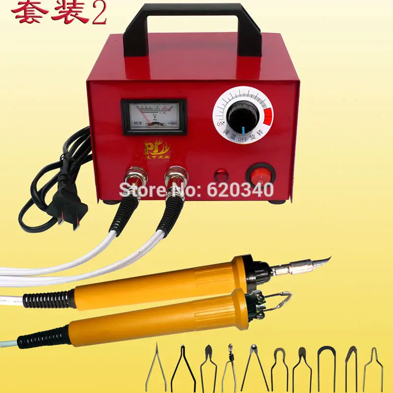 

100W Multifunction pyrography machine Gourd Wooden pyrography 2pyrography pen+10 Solder tip blade Gourd portrayed machine