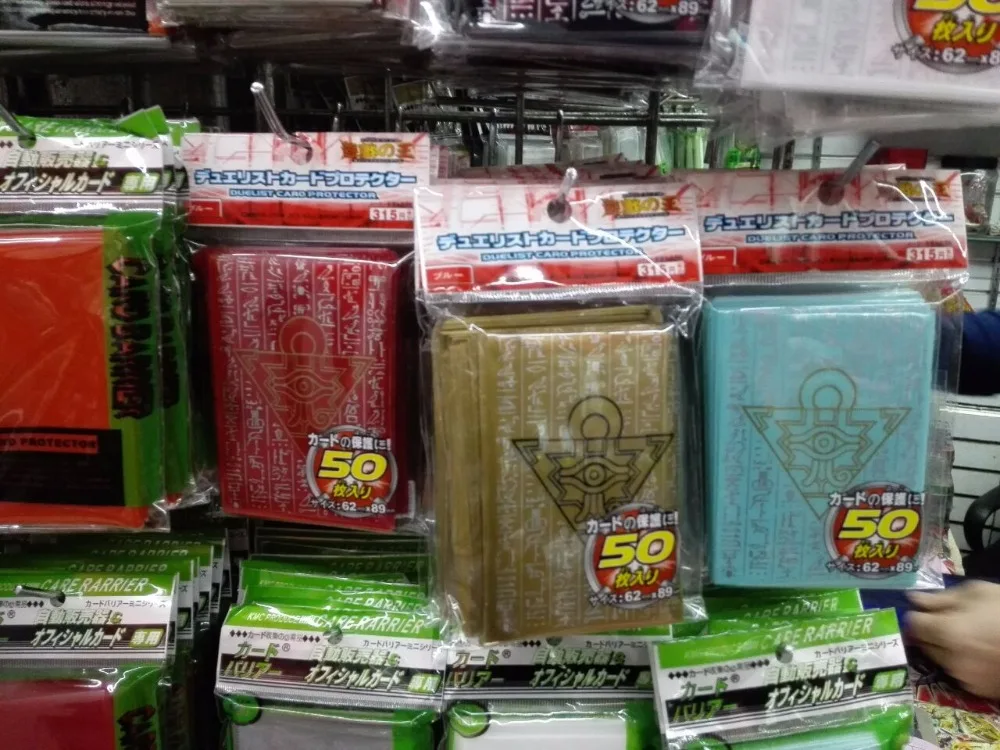 100 упаковок/партия (5000 шт.) Yu Gi Oh! Косплей Yugioh Millennium головоломка Аниме держатель