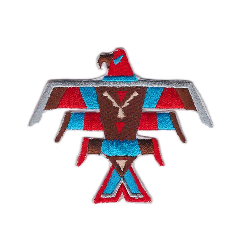 pretty THUNDERBIRD SOUTHWEST WESTERN NATIVE AMERICAN Iron On