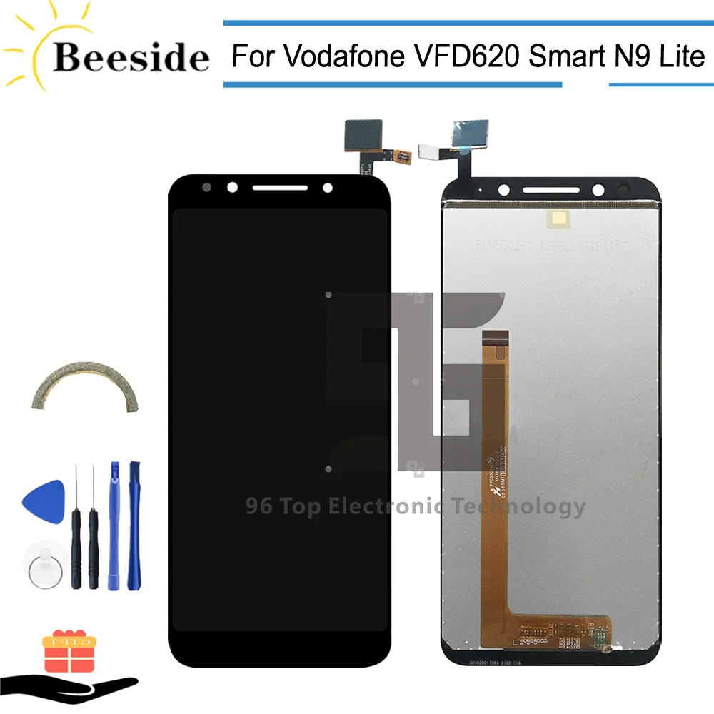 

AA+ Quality LCD 5.3'' Black For Vodafone VFD620 Smart N9 Lite LTE VFD-620 LCD Display Touch Screen Digitizer Assembly Replace