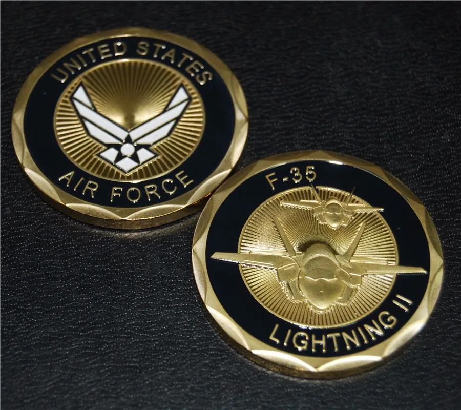 F-35 Lightning II Air Force Challenge Coin (22)