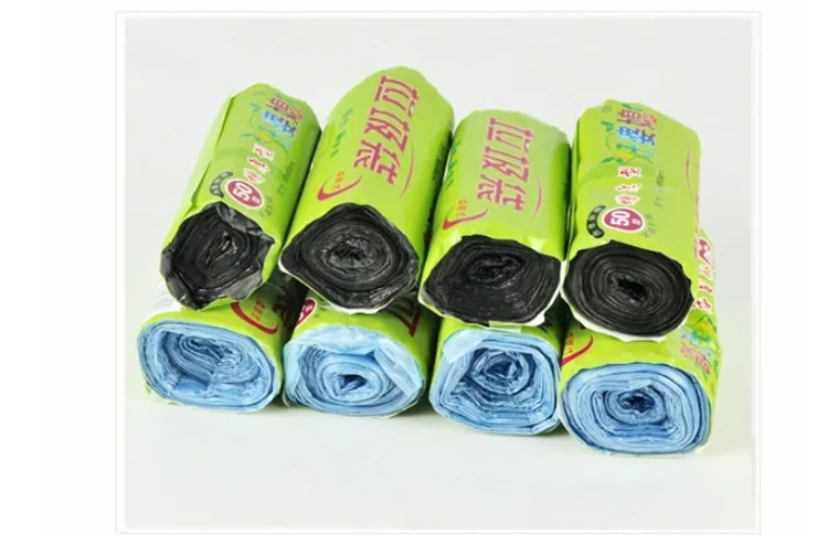 30 шт./roll/pack мешки для мусора Мусор 45x50 см утолщаются ведро мусорное ведро разных цветов