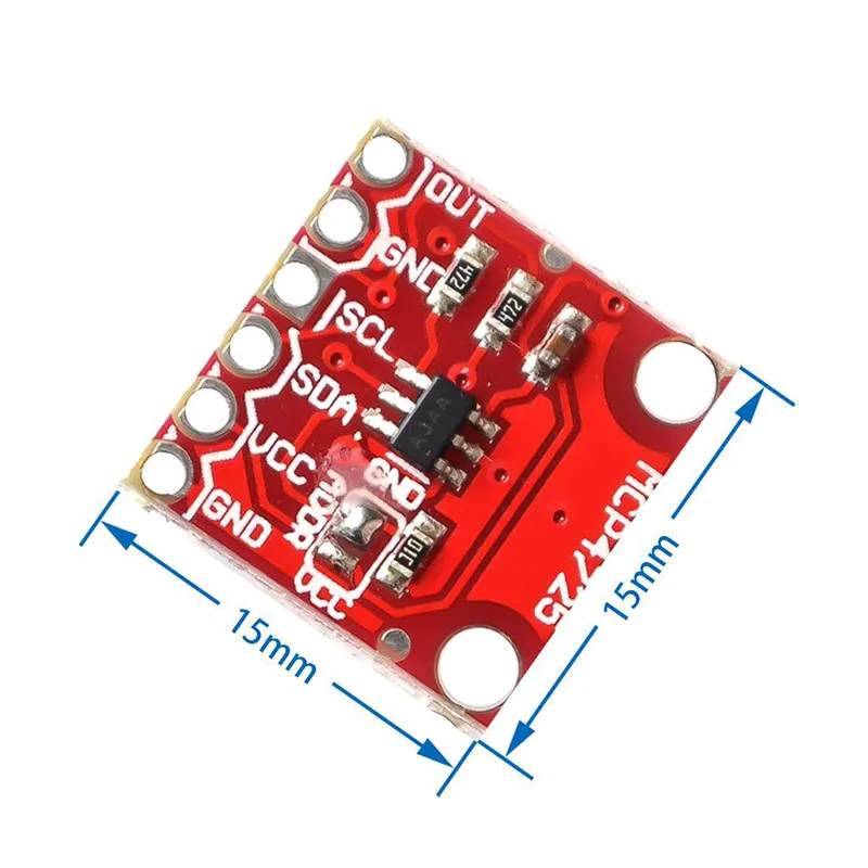 Коммутационный модуль MCP4725 I2C DAC EM88 1 шт.|Модули памяти для принтеров| |
