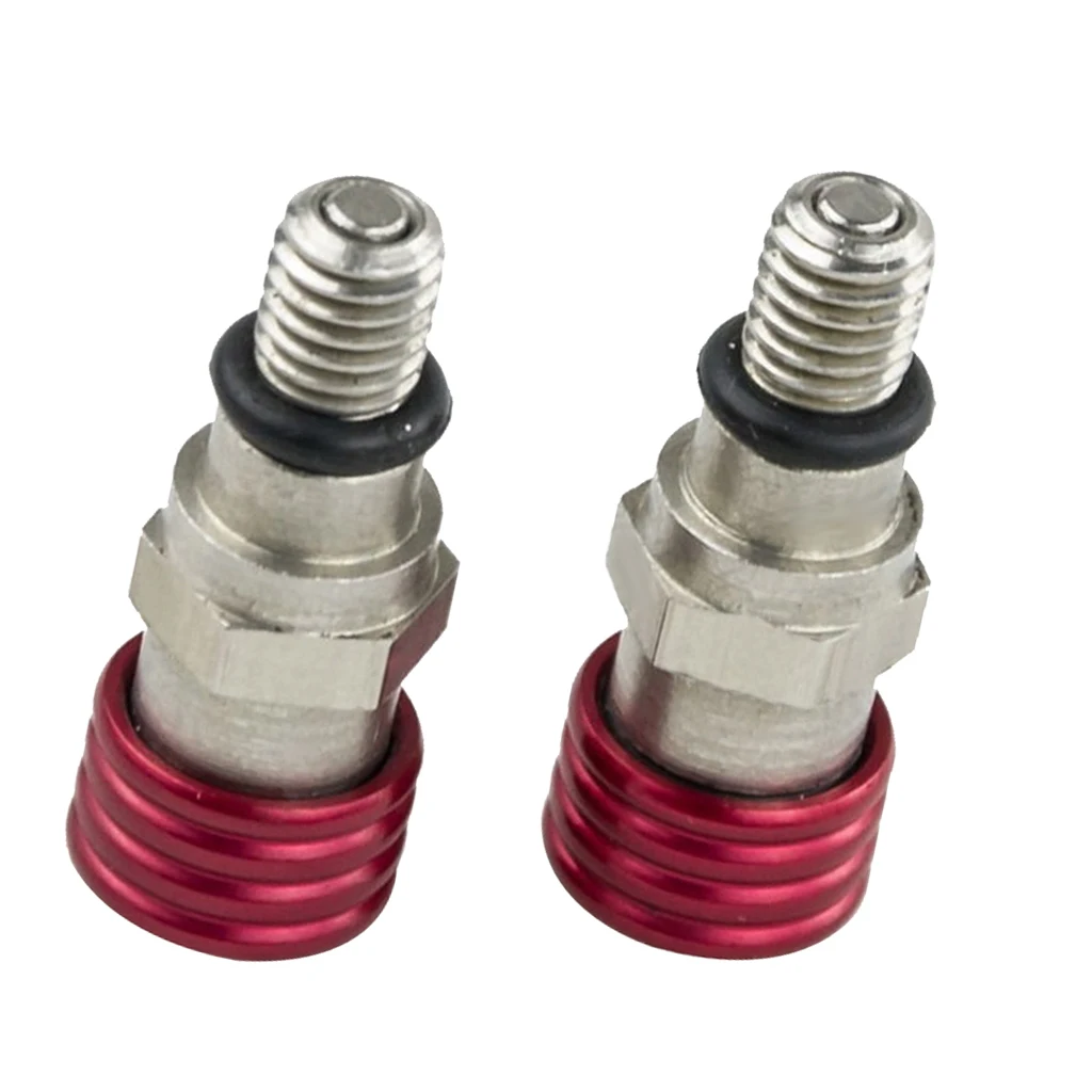 

1 Pair M5x0.8 Motorcycle Fork Air Bleeder Valve For Honda CR80 125 250 500 CRF150R 250R 450R 450X For Kawasaki Yamaha Suzuki Etc