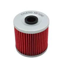 Cyleto KLR250 do Filtro de Óleo Para KAWASAKI KLR 250 1985-2005 KLR KLR650 KLR 650 1987-2016 600 1984 -1990 KLT200 KLT 200 1980-1984
