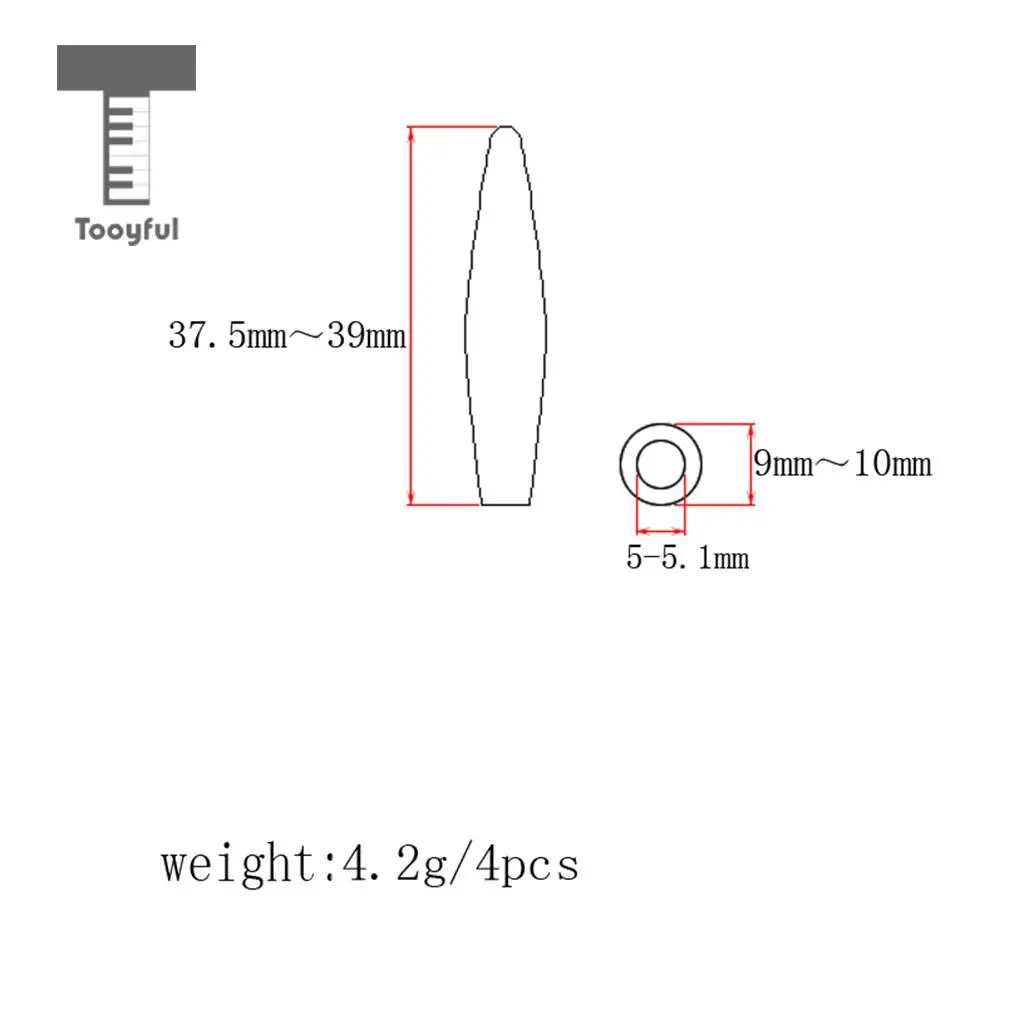 Tooyful 4 шт. плечо тремоло наконечники Whammy Бар колпачки для электрогитары запасные части