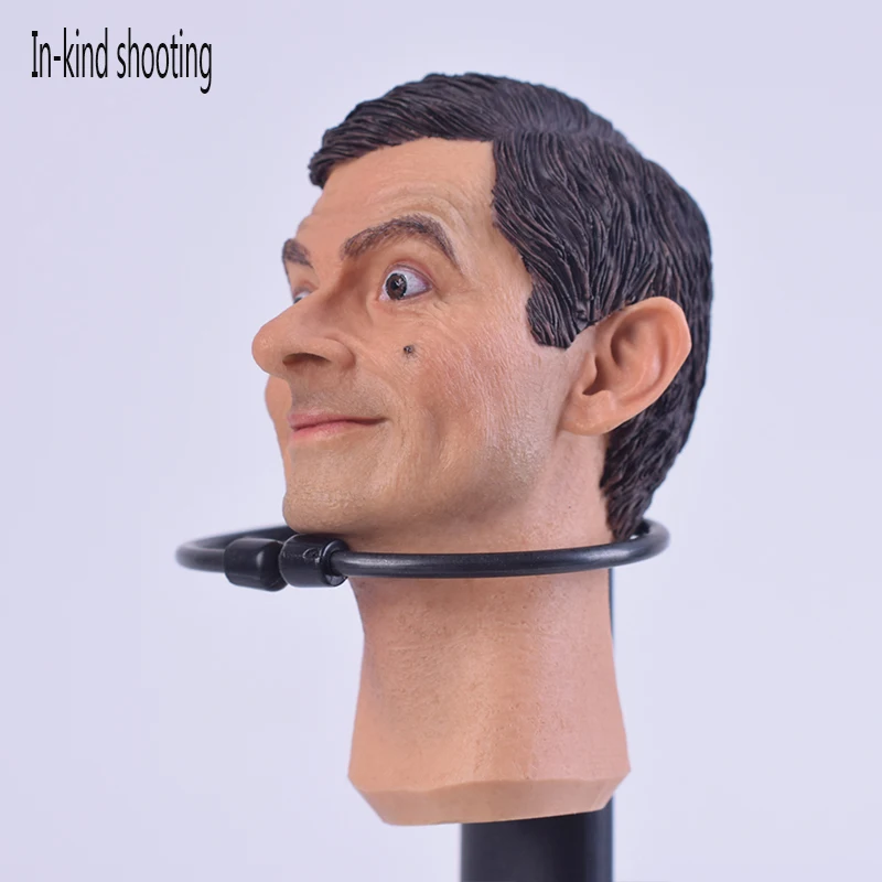 1/6 масштаб аксессуары на заказ голова Лепка Резьба Мужской KUMIK 13 81 Mr.Bean F 12 &quotPhicen