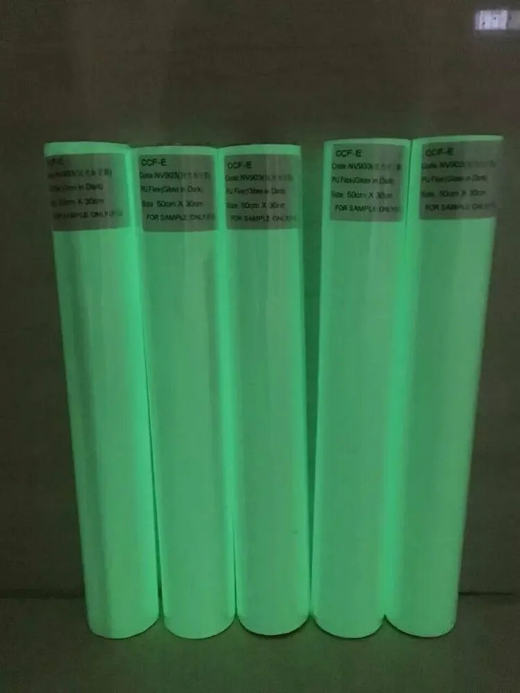 Grow in dark Pu flex vinyl film -750x750