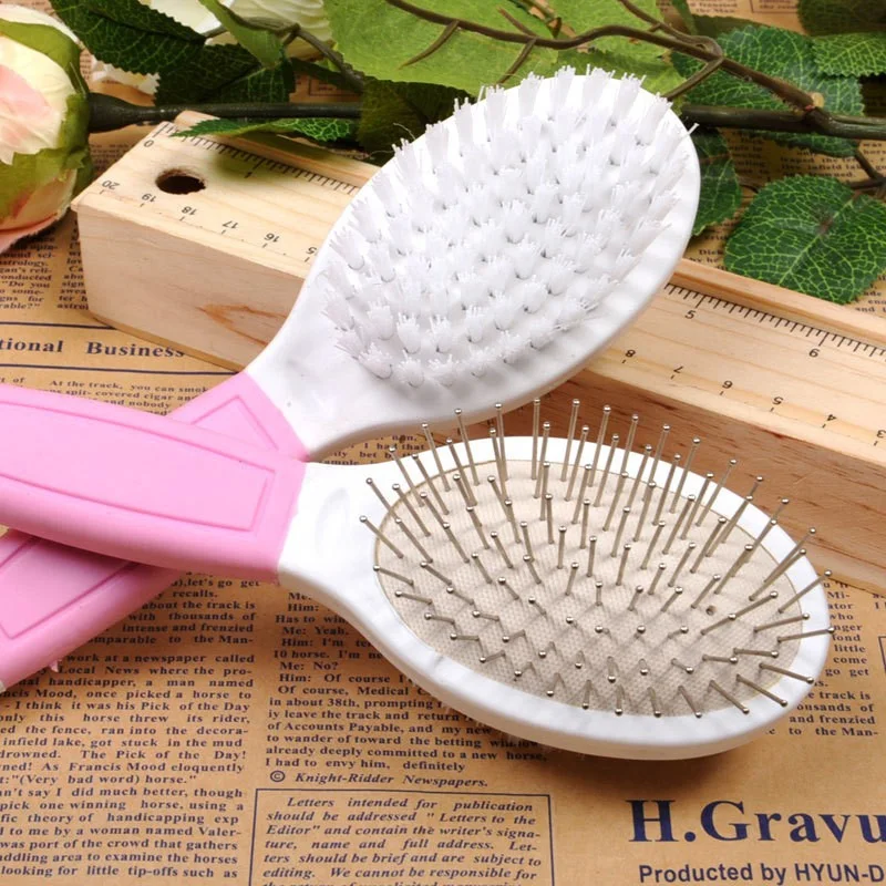 New Dog Brushes And Comb Dog Professional Pet Grooming Escova Para Pet Pin Hair Brush Shedding Cepillo Para Perros Trimmer QQ718