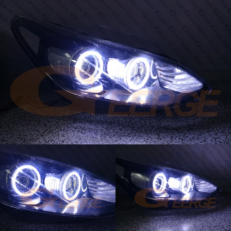 cob led angel eyes kit Kia Sportage KX5 2016 2017(8)