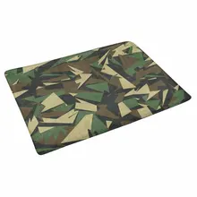 Camouflage Geometric Army Doormat Anti-Slip Entrance Mat Floor Rug Indoor Front Door Mats Home Decor