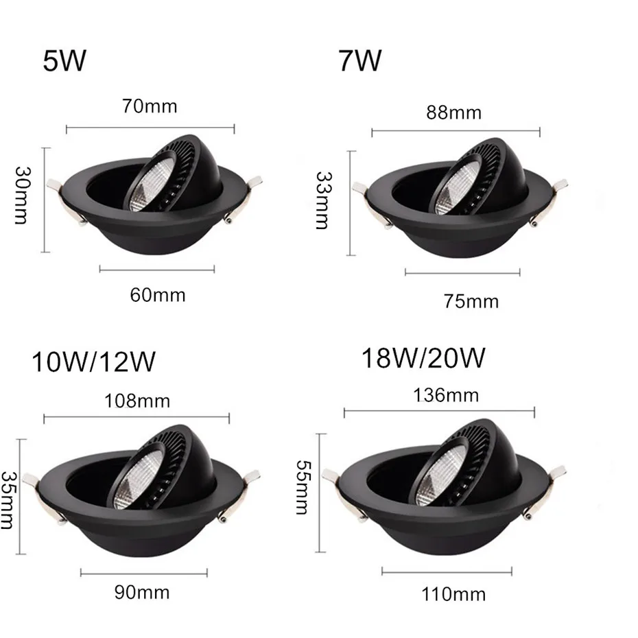 LED Ceiling downlights  (10)__