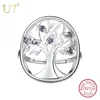 U7 – bague en argent plaqué 925 pour femme, anneau creux de l'arbre de vie, bijou de sagesse, cadeau de mariage, SC151 ► Photo 1/6