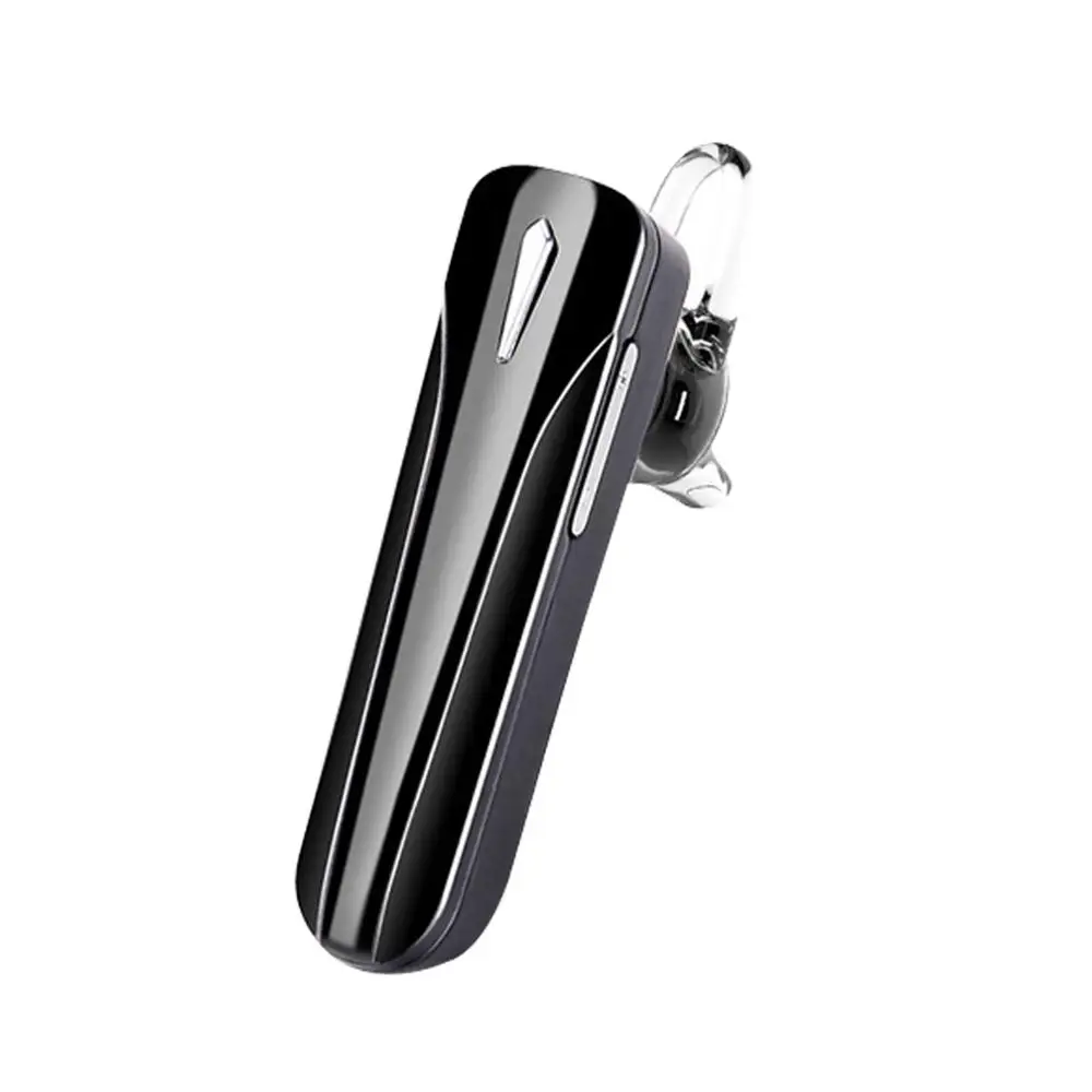 Bluetooth гарнитура Беспроводные наушники с микрофоном громкой связи наушник 12 часов время воспроизведения наушник для samsung iPhone Motorola LG huawei - Цвет: Black