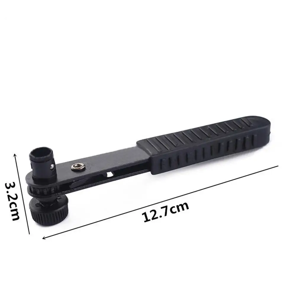 

1pc 6.35 cm Quick Hex Socket Black Mini 1/4" Ratchet Wrench Screwdriver Socket Wrench Rods
