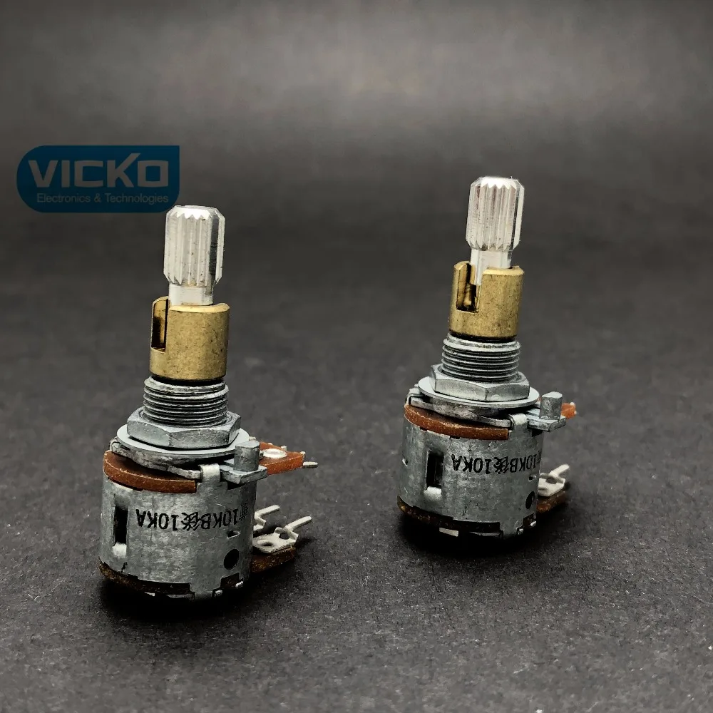 [VK] ALPS 16 Тип 10Kb 10KA импортный японский двухосевой потенциометр громкости длина