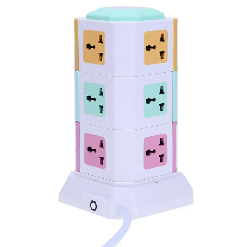 Universal Smart 3 Layer Power Socket Electrical Socket Plugs 11 Outlet 2 USB Ports Surge Protector Power Board US EU UK Plug Universal Smart 3 Layer Power Socket Electrical Socket Plugs 11 Outlet 2 USB Ports Surge Protector Power Board US EU UK Plug