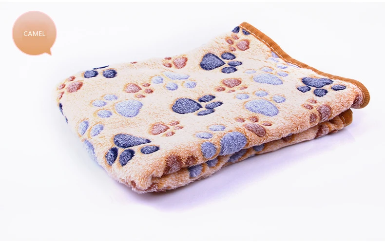 Pet Coral Fleece Bed Blanket Breathable Soft Sleeping Mat For Medium Small Cats Dogs Autumn Winter Warm Dog Cushion Sleeping Bed (8)