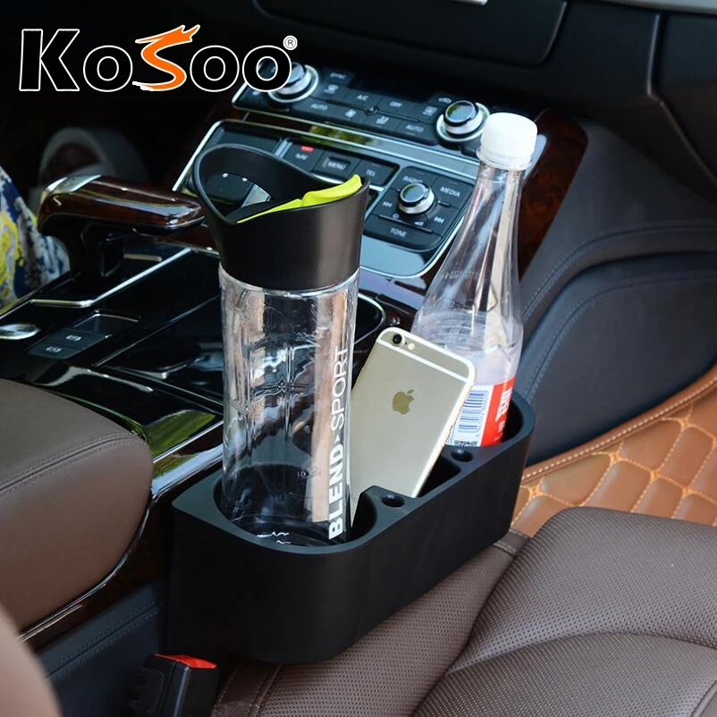 KOSOO Car Styling Drink Holder Cup Stands Seat Side For Auto Swivel