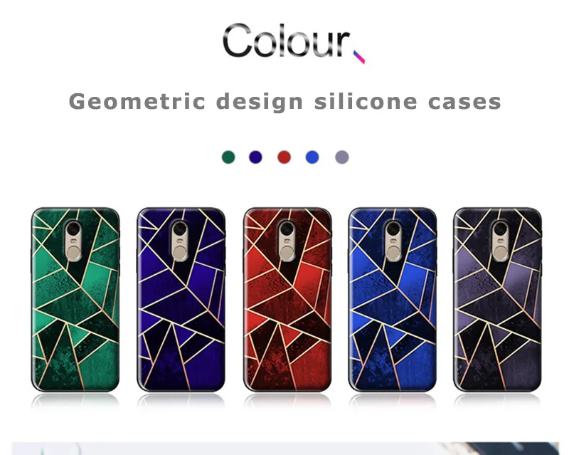 geometric silicone case redmi note 4 (1)