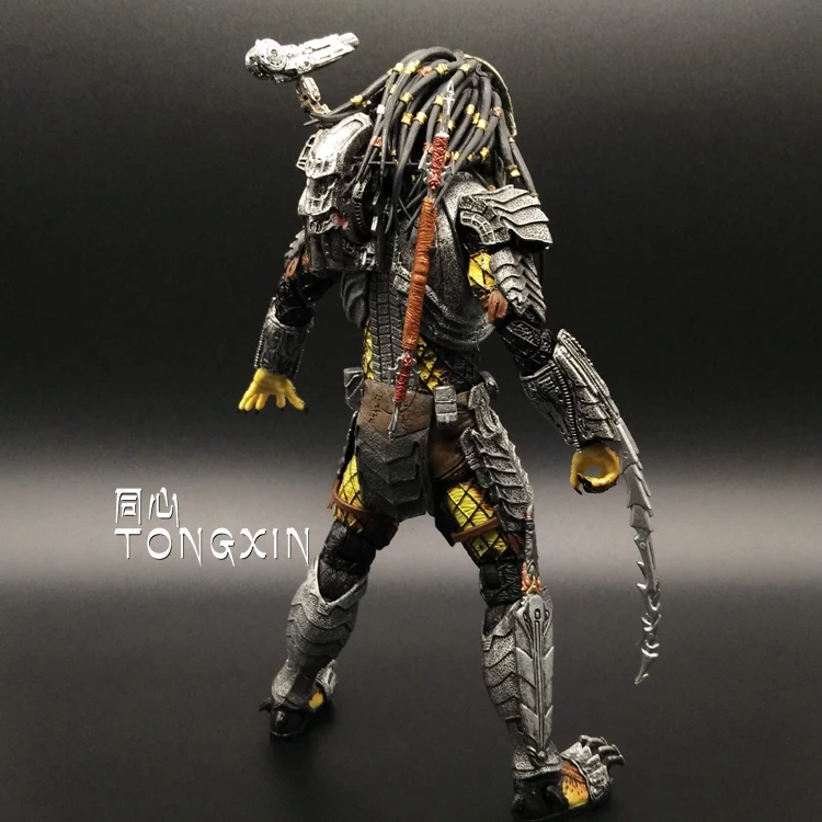 NECA AVP Aliens vs. Predator серия Young Blood/Elder Predator Охотник на змею фигурка игрушки 18 см