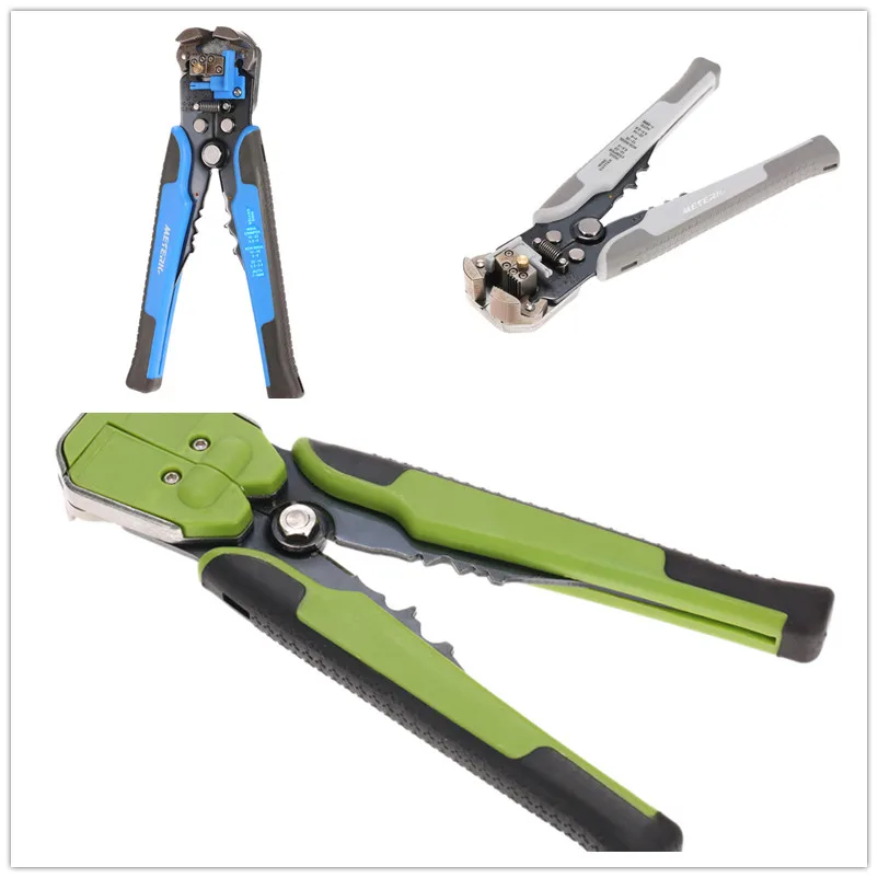 

Cable Wire Stripper Cutter Crimper Automatic Multifunctional Crimping Stripping Plier Tools Electric E2522BL