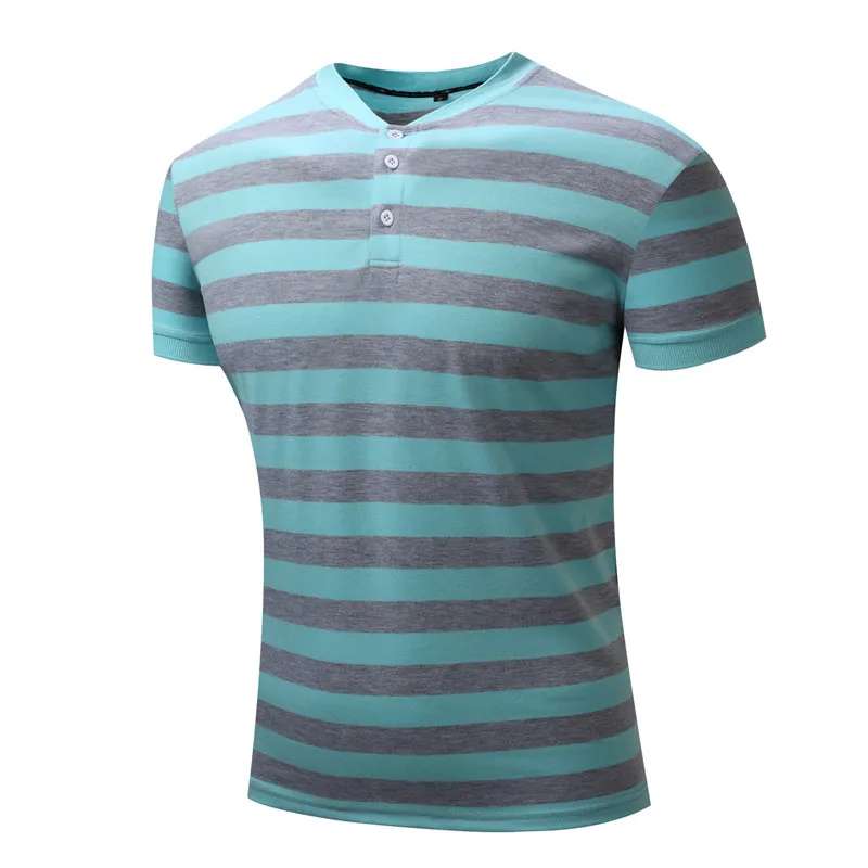 FREDD MARSHALL Fashion Brand Men's Polo Shirts 2018 New Arrival Summer Male Cotton Casual Short Sleeve Striped Polo Shirt Homme Tops  (5)