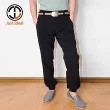 Мужские брюки стрейч лето осень свободные брюки мужские брюки для бега рабочая одежда повседневные брюки плюс размер 40 42 ID820
