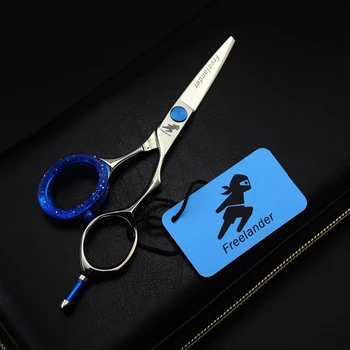 

Freelander 4 Inch Japan 440C Hair Cutting Scissors Professional Hair Shears for Salon Hairdressing Barber Shop Supplier