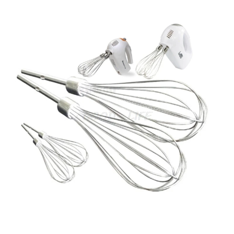 

Hot Sell Electric eggs Beater Accessories Frother Mixer Whisk Stainless Steel Kitchen Tool