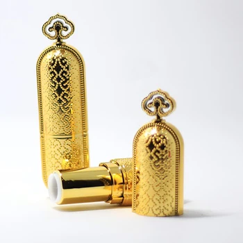 

High Quality Fashion Gold Lipstick Tube DIY Empty Lip Balm Containers Makeup Tool Lip Rouge Case Wholesale 150pcs/lot DHL Free