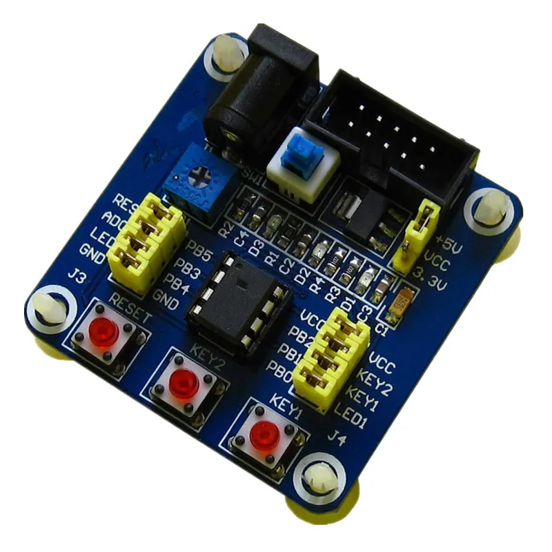

Плата разработки Attiny13 AVR, плата для экспериментов