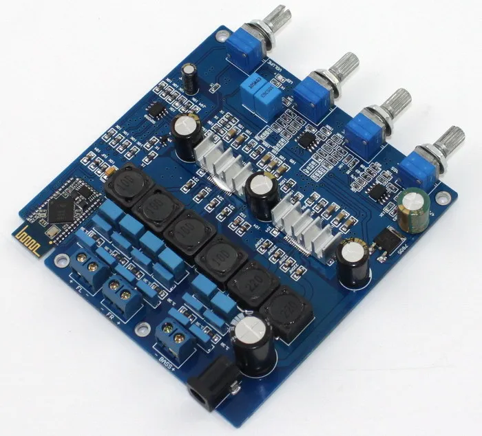 Frss Shipping 24VDC 2 1 канальный Класс D bluetooth 4 0 TPA3116 входной режим только Bluetooth вход