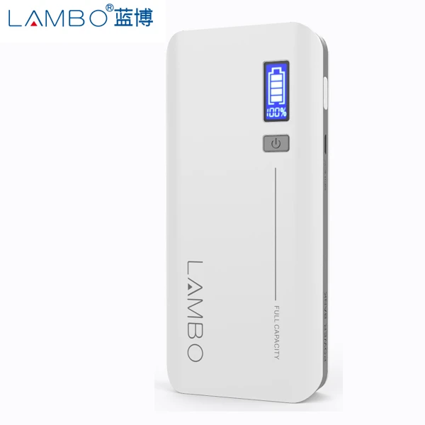 Lambo 11000 mAh cargador portátil Power batería para el iphone, samsung, teléfono celular y más Color blanco|chargers license plate frame|bank shortbank - AliExpress