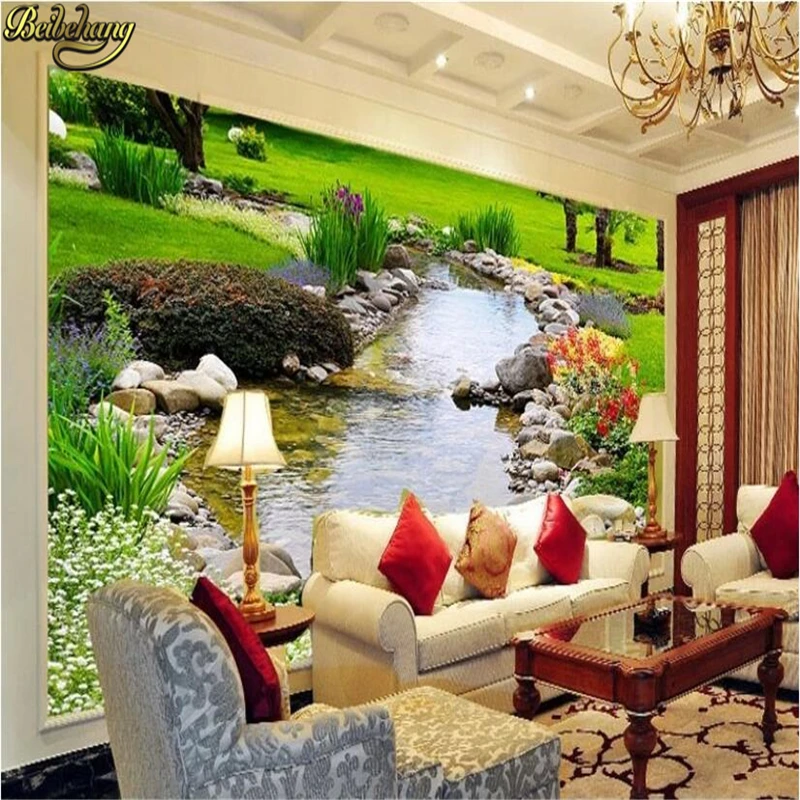 

beibehang Photo Wall Paper Rolls Park grass wallpaper mural Customize murals papel de parede photo wallpaper 3D rollu mural