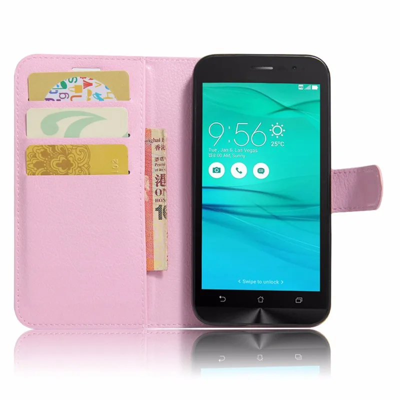 Wallet PU Leather Back Cover Phone Case For Asus ZenFone Go ZB500KL ZB500KG X00AD X00ADC X00ADA Case 5.0 inch Flip Protectiv Bag (24)