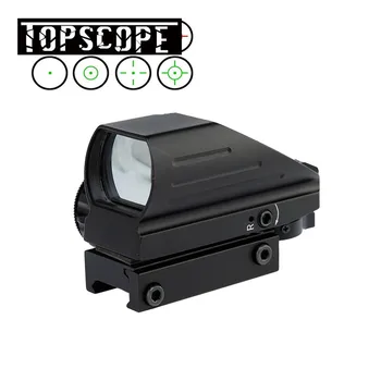 

Red Dot Sight Scope Tactical Optical Airsoft Air Guns Riflescope Reflex Sight 4 Reticles Rifle 20mm Holographic Sight 1 order