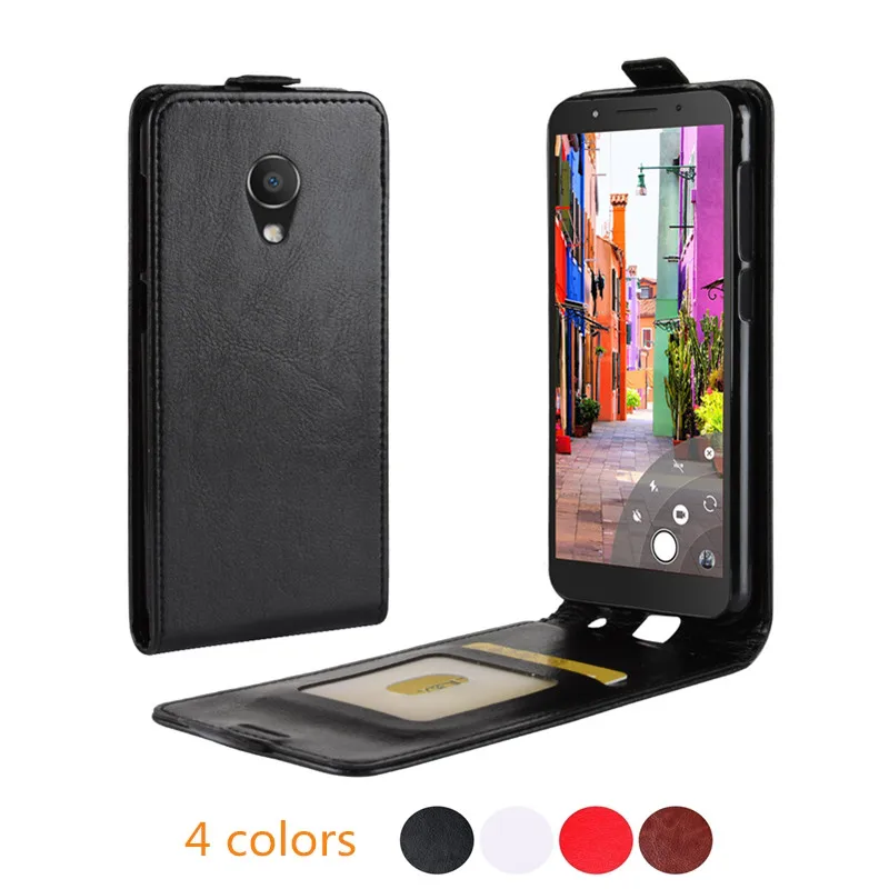 Baiscxst Flip Leather Phone Case For Alcatel 1C Light Weight