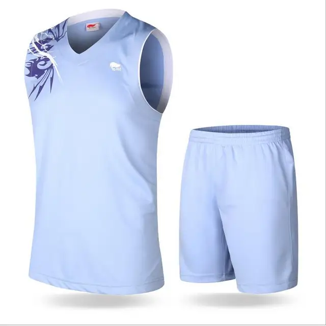 2016 Quick Dry Basketball Clothing Teenager Men Breathable Polyester