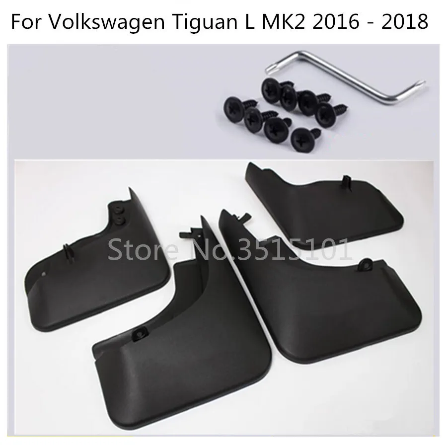 Брызговик для Volkswagen VW Tiguan L TiguanL MK2 2016 2017 2018 2019 2020|Грязезащита| |
