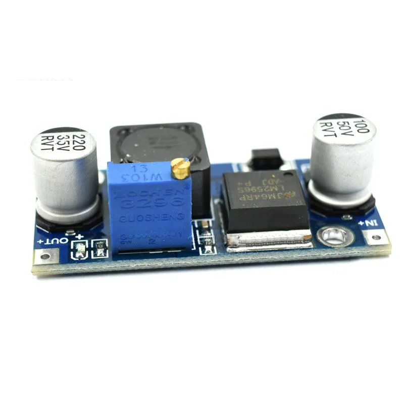 Регулируемый Бак регулятор LM2596S DC модуль питания buck BUCK 3A|regulator supply|regulated power supply