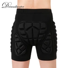 Мужские спортивные шорты для бега, Защитные шорты на бедрах, Короткие штаны для катания на коньках, шорты на бедрах, компрессионные колготки для взрослых детей