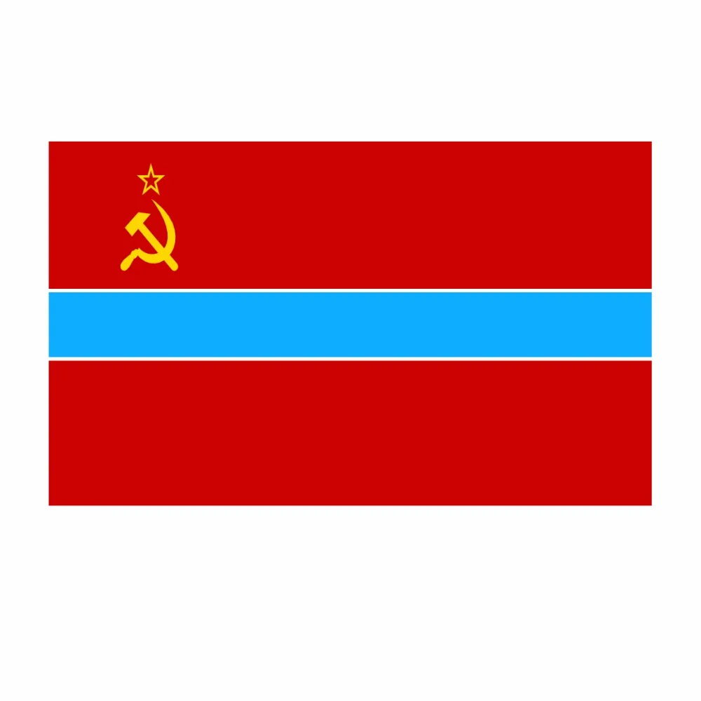 Флаг Узбекистана SSR высокого качества 100% полиэстер флаг Советской