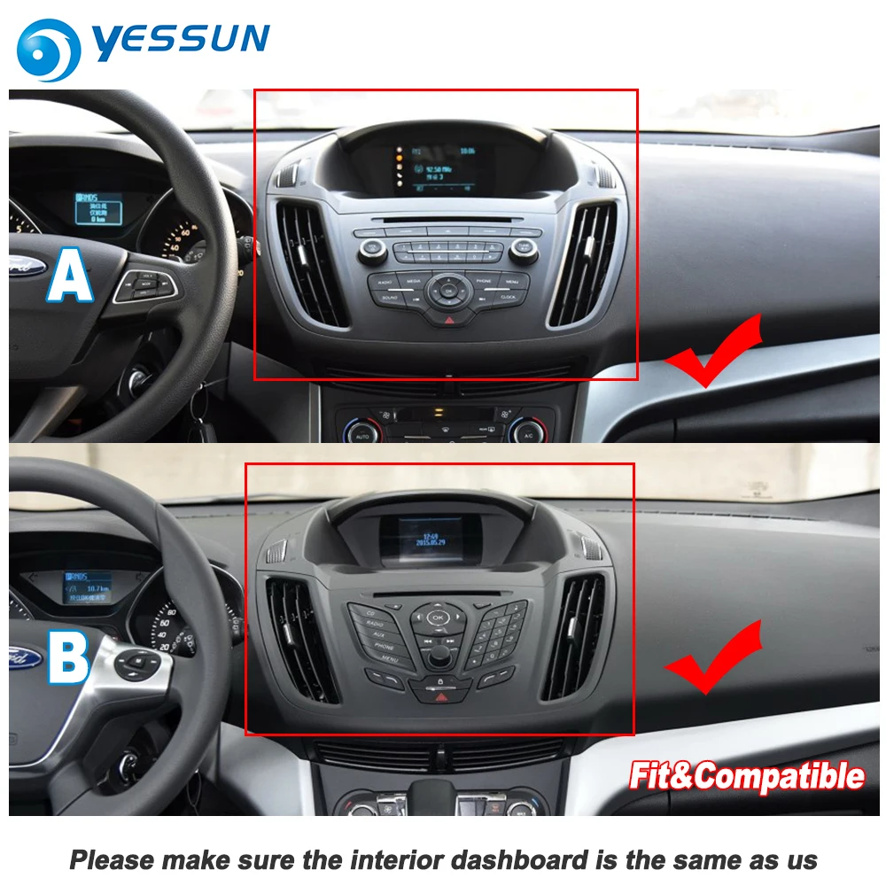 YESSUN 10,4 ''HD супер вертикальный экран для Ford Kuga 2012~ автомобильный Радио Android Carplay gps Navi карты навигации без CD DVD