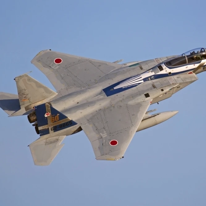 F-15J Eagle of the Japan Air Self-Defense Force. Poster Print (34 x 22)