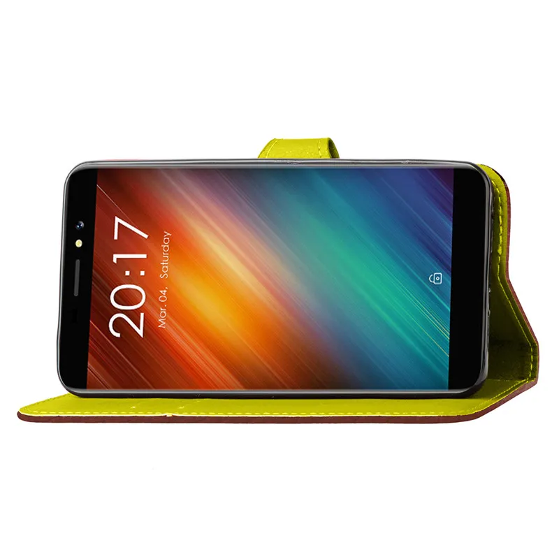 Роскошные листья Бумажник кожаный чехол для Ulefone S8 случае Fundas флип Обложка Дело