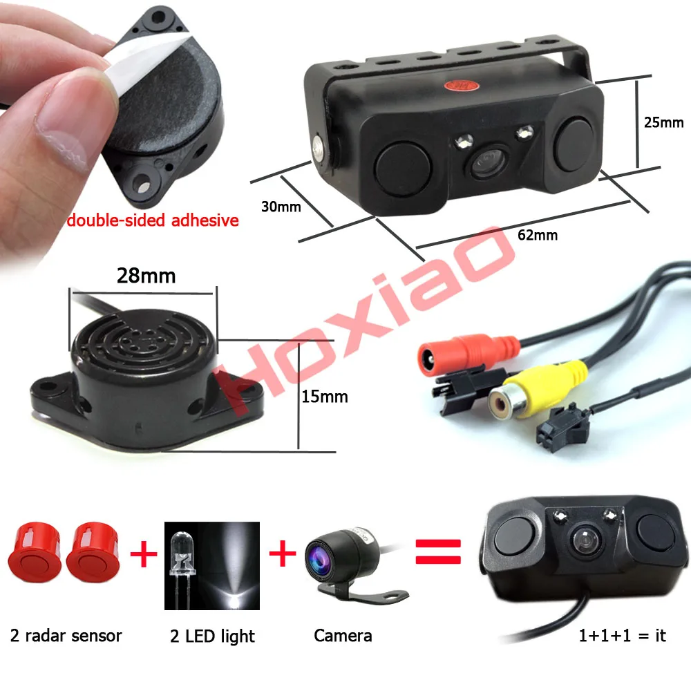 Aliexpress.com : Buy Car Reverse Parking Camera With Radar