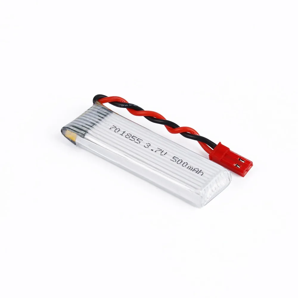 

5pcs/lot 3.7V 500mAh 25C Lipo Battery Model 701855 with JST Plug for FPV RC