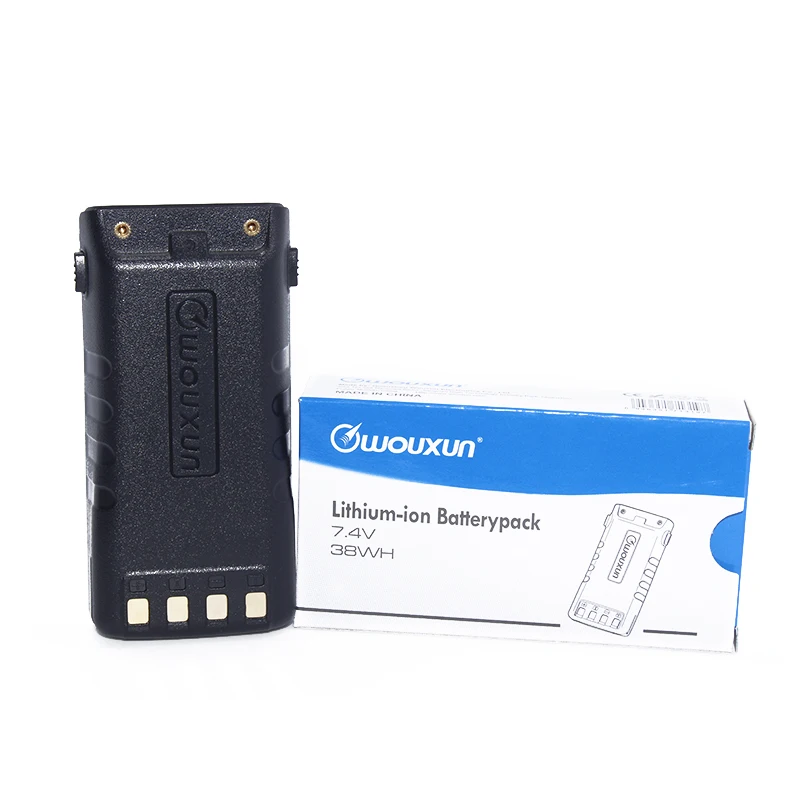 

Wouxun DC 7.4V High Capacity 3200mAh(23.68Wh) Spare Li-ion Battery Pack for Wouxun Two Way Radios KG-UV9D Plus Walkie Talkie