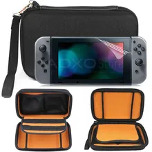 Жесткий Путешествия сумка Для Nintendo переключатель НС игровой консоли защитный чехол и Экран протектор